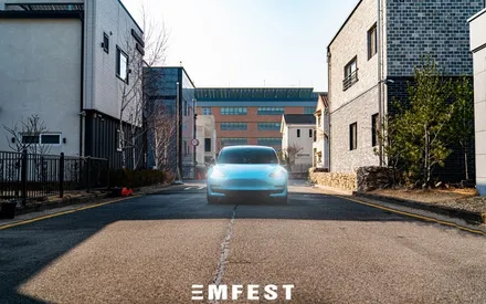 [엠페스트] 인천랩핑,청라랩핑 엠페스트스튜디오! 테슬라 모델3전체랩핑 에이버리 유광 브리지블루 추천 / 용인시 처인구 포곡읍