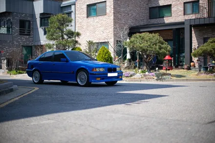 [엠페스트] 인천랩핑,청라랩핑,김포랩핑 엠페스트 스튜디오! BMW E36 320i전체랩핑 에이버리 유광블루전체랩핑 / 용인시 처인구 포곡읍