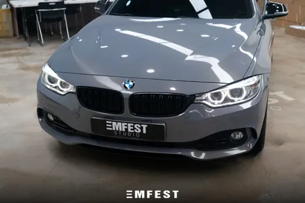 [엠페스트] 용인랩핑 엠페스트스튜디오! BMW F32 4그란쿠페전체랩핑 AX고광도필름 버니나그레이 추천 / 용인시 처인구 포곡읍