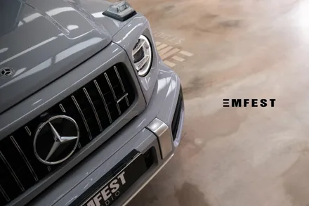 부천랩핑 벤츠 G63 AMG 이노즈텍 초크그레이 전체랩핑 연예인 탁재훈님 차량 / 용인시 처인구 포곡읍