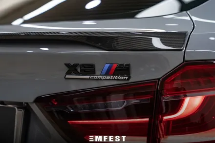 수원랩핑 BMW F16 X6전체랩핑 AX필름 나르도그레이 / 용인시 처인구 포곡읍