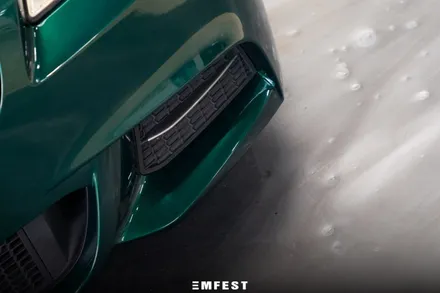 BMW F10 530d전체랩핑 엠페스트디자인 아일오브맨그린 / 용인시 처인구 포곡읍