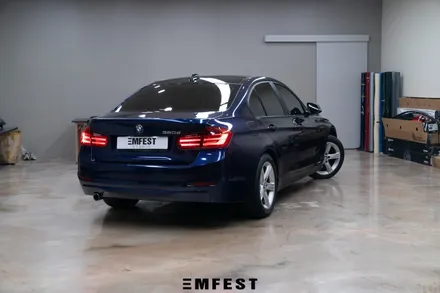인천랩핑 BMW F30 320D AX고광도필름 나바라블루 전체랩핑 / 용인시 처인구 포곡읍