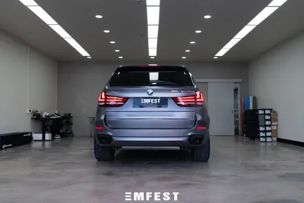 인천랩핑 BMW F15 X5 M50D 3M2080 사틴다크그레이 전체랩핑 / 용인시 처인구 포곡읍