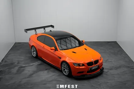 용인랩핑 BMW E92M3전체랩핑 엠페스트디자인 마그마오렌지 / 용인시 처인구 포곡읍