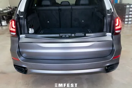 인천랩핑 BMW F15 X5 M50D 3M2080 사틴다크그레이 전체랩핑 / 용인시 처인구 포곡읍