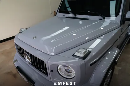부천랩핑 벤츠 G63 AMG 이노즈텍 초크그레이 전체랩핑 연예인 탁재훈님 차량 / 용인시 처인구 포곡읍