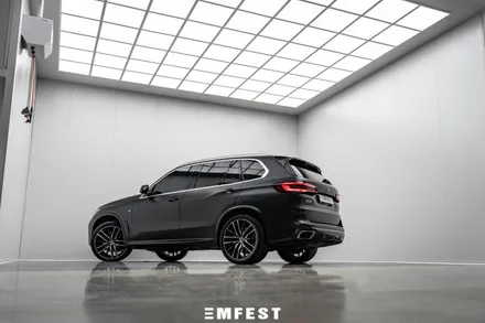 용인랩핑 BMW X5전체랩핑 슈퍼매트 반타블랙으로 포스있게 연출하기 / 용인시 처인구 포곡읍