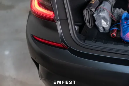 [엠페스트] 인천랩핑 엠페스트스튜디오! BMW G20 M340i전체랩핑 에이버리 사틴블랙락그레이메탈릭 추천 / 용인시 처인구 포곡읍