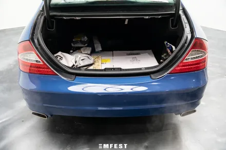 판교랩핑 벤츠 W219 CLS350전체랩핑 포르쉐 넵튠블루로 더욱 클래식하게 연출하기 / 용인시 처인구 포곡읍
