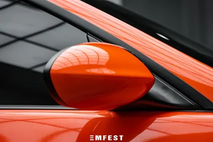 용인랩핑 BMW E92M3전체랩핑 엠페스트디자인 마그마오렌지 / 용인시 처인구 포곡읍