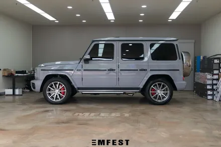 부천랩핑 벤츠 G63 AMG 이노즈텍 초크그레이 전체랩핑 연예인 탁재훈님 차량 / 용인시 처인구 포곡읍