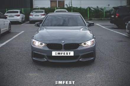 [엠페스트] BMW 428i 전체랩핑 에이버리 유광락그레이 / 용인시 처인구 포곡읍