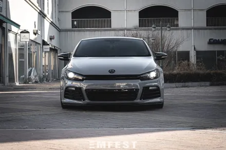 [엠페스트] 인천랩핑,청라랩핑 시로코R전체랩핑은 엠페스트! 폭스바겐 시로코R 시멘트랩핑 에이버리 락그레이 전체랩핑 / 용인시 처인구 포곡읍