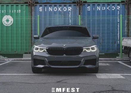 [엠페스트] 인천랩핑,청라랩핑 엠페스트! BMW 6GT전체랩핑 에이버리 유광다크그레이 시멘트랩핑 / 용인시 처인구 포곡읍