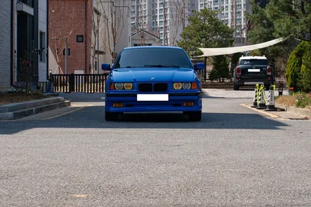 [엠페스트] 인천랩핑,청라랩핑,김포랩핑 엠페스트 스튜디오! BMW E36 320i전체랩핑 에이버리 유광블루전체랩핑 / 용인시 처인구 포곡읍