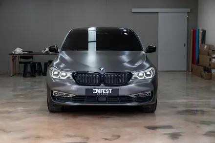 [엠페스트] 인천랩핑,청라랩핑,김포랩핑 엠페스트스튜디오! BMW 6GT전체랩핑 3M2080 사틴다크그레이 / 용인시 처인구 포곡읍