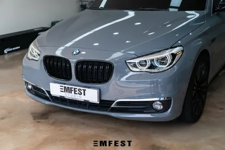 [엠페스트] 인천랩핑,청라랩핑 엠페스트스튜디오! BMW 5GT전체랩핑 AX 울트라글로스그레이 / 용인시 처인구 포곡읍
