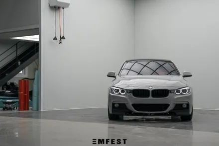 동탄랩핑 BMW3시리즈전체랩핑 3시리즈도 포르쉐 크레용컬러로 연출이 가능해요! / 용인시 처인구 포곡읍