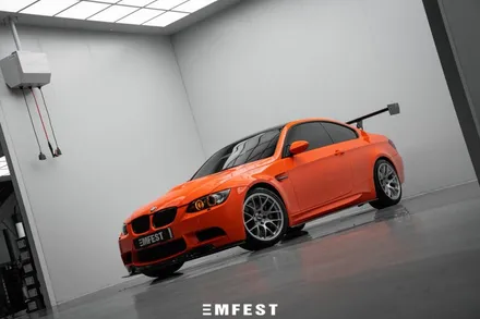 용인랩핑 BMW E92M3전체랩핑 엠페스트디자인 마그마오렌지 / 용인시 처인구 포곡읍