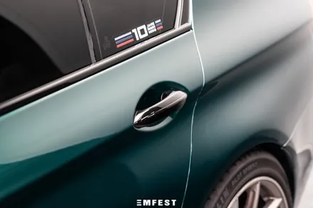 BMW F10 530d전체랩핑 엠페스트디자인 아일오브맨그린 / 용인시 처인구 포곡읍