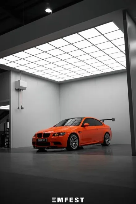 용인랩핑 BMW E92M3전체랩핑 엠페스트디자인 마그마오렌지 / 용인시 처인구 포곡읍