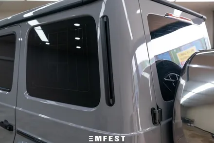 부천랩핑 벤츠 G63 AMG 이노즈텍 초크그레이 전체랩핑 연예인 탁재훈님 차량 / 용인시 처인구 포곡읍