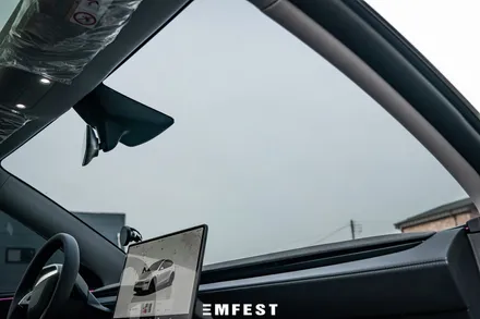 용인썬팅 테슬라 모델Y주니퍼틴팅 하버캠프 세라믹본드  시공후기 / 용인시 처인구 포곡읍