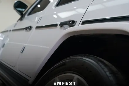 부천랩핑 벤츠 G63 AMG 이노즈텍 초크그레이 전체랩핑 연예인 탁재훈님 차량 / 용인시 처인구 포곡읍
