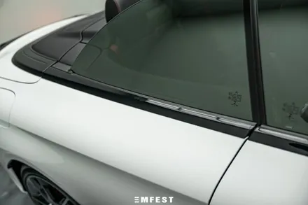 분당랩핑 벤츠 W205 C43AMG카브리올레전체랩핑 이노즈텍 메탈릭 펄화이트 / 용인시 처인구 포곡읍