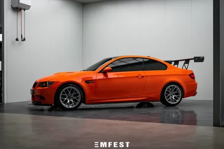 용인랩핑 BMW E92M3전체랩핑 엠페스트디자인 마그마오렌지 / 용인시 처인구 포곡읍