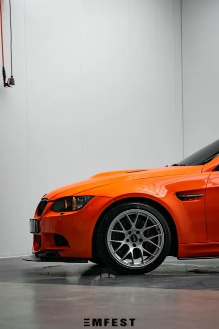 용인랩핑 BMW E92M3전체랩핑 엠페스트디자인 마그마오렌지 / 용인시 처인구 포곡읍