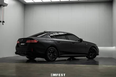 용인랩핑 BMW i5전체랩핑 엠페스트디자인 슈퍼매트 반타블랙으로 완벽한 무광블랙 만들기! / 용인시 처인구 포곡읍