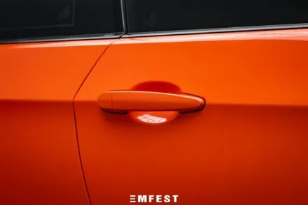 용인랩핑 BMW E92M3전체랩핑 엠페스트디자인 마그마오렌지 / 용인시 처인구 포곡읍