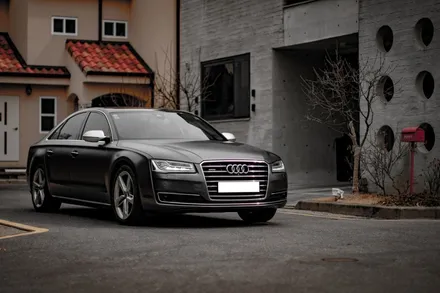 [엠페스트] 인천랩핑,청라랩핑,김포랩핑 엠페스트 스튜디오! 아우디A8전체랩핑 3M2080 사틴다크그레이 / 용인시 처인구 포곡읍