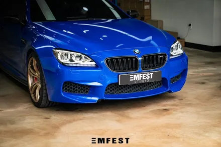 [엠페스트] 김포랩핑,일산랩핑,파주랩핑 엠페스트스튜디오! 가수 알렉스님의 BMW F12 M6쿠페전체랩핑! 레이즈 캔디블루 / 용인시 처인구 포곡읍