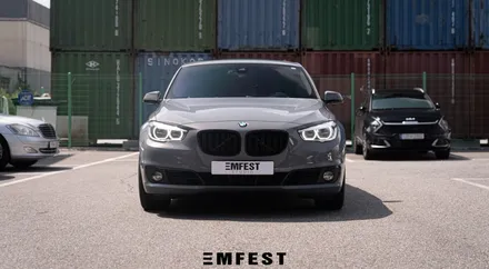 [엠페스트] BMW 순정 버니나그레이로 연출하기!  BMW 5GT전체랩핑 AX고광도필름 버니나그레이! / 용인시 처인구 포곡읍