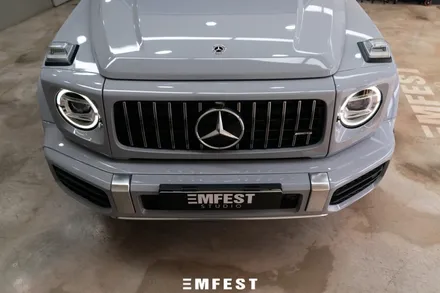 부천랩핑 벤츠 G63 AMG 이노즈텍 초크그레이 전체랩핑 연예인 탁재훈님 차량 / 용인시 처인구 포곡읍