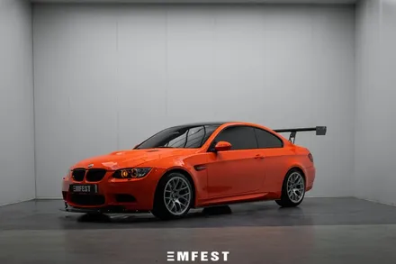 용인랩핑 BMW E92M3전체랩핑 엠페스트디자인 마그마오렌지 / 용인시 처인구 포곡읍