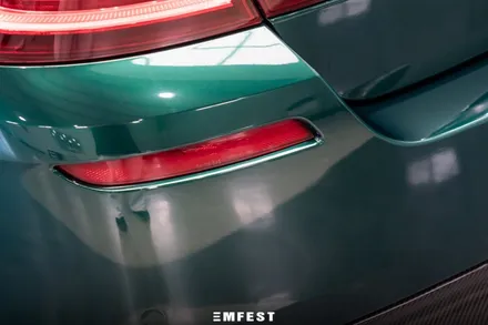 BMW F10 530d전체랩핑 엠페스트디자인 아일오브맨그린 / 용인시 처인구 포곡읍