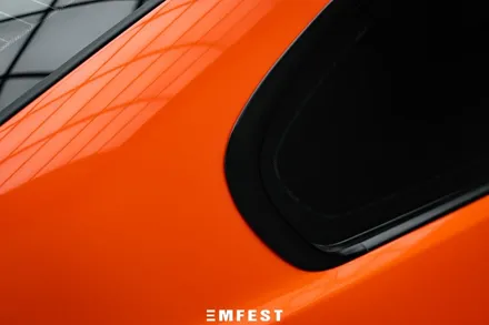 용인랩핑 BMW E92M3전체랩핑 엠페스트디자인 마그마오렌지 / 용인시 처인구 포곡읍