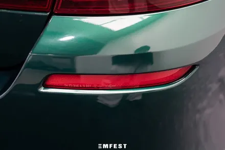 BMW F10 530d전체랩핑 엠페스트디자인 아일오브맨그린 / 용인시 처인구 포곡읍
