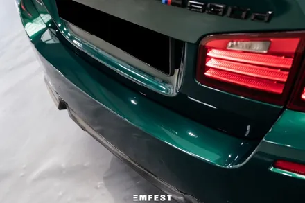 BMW F10 530d전체랩핑 엠페스트디자인 아일오브맨그린 / 용인시 처인구 포곡읍