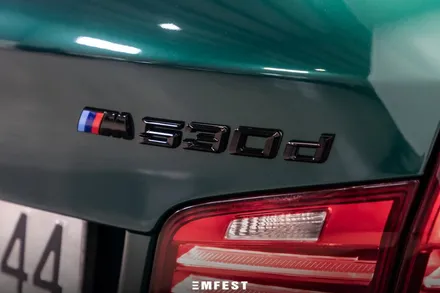 BMW F10 530d전체랩핑 엠페스트디자인 아일오브맨그린 / 용인시 처인구 포곡읍