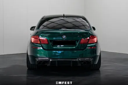 BMW F10 530d전체랩핑 엠페스트디자인 아일오브맨그린 / 용인시 처인구 포곡읍