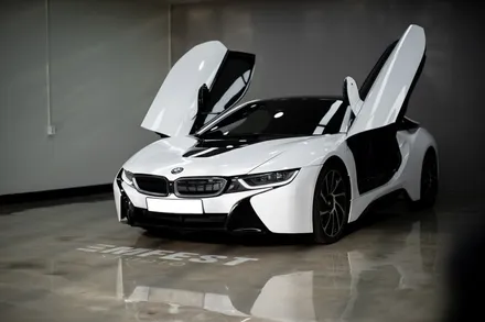[엠페스트] 인천랩핑,청라랩핑,김포랩핑 엠페스트 스튜디오! BMW i8전체랩핑 에이버리 유광화이트 추천 / 용인시 처인구 포곡읍