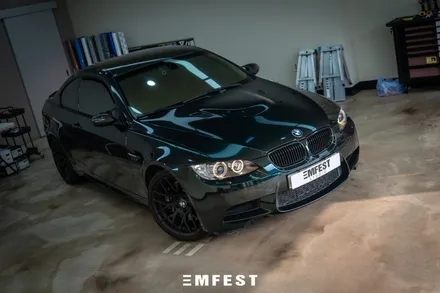 [엠페스트] 인천랩핑,청라랩핑,일산랩핑 엠페스트스튜디오! BMW E92 M3쿠페전체랩핑 AX 고광도필름 메탈릭에메랄드 / 용인시 처인구 포곡읍