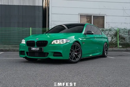 인천랩핑 BMW F10 530D 3M1080 켈리그린 전체랩핑 / 용인시 처인구 포곡읍