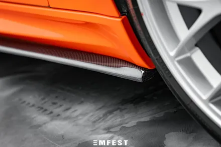 용인랩핑 BMW E92M3전체랩핑 엠페스트디자인 마그마오렌지 / 용인시 처인구 포곡읍