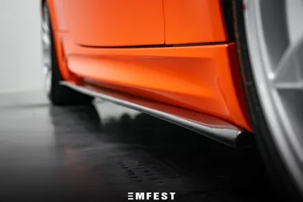 용인랩핑 BMW E92M3전체랩핑 엠페스트디자인 마그마오렌지 / 용인시 처인구 포곡읍